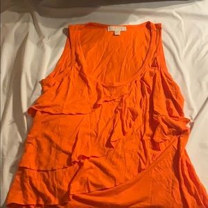 Michael Kors Tiered/Layered Tank